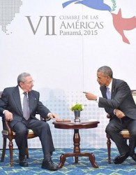 نزديكي آمریکا و کوبا پس از ۵۷ سال خصومت/ رائول کاسترو: باراک اوباما انسانی صادق است